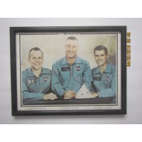 Apollo 1 Framed "In Memoriam" Picture
