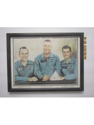 Vintage Apollo 1 In Memoriam poster