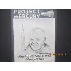 John Glenn Jr- Project Mercury Booklet