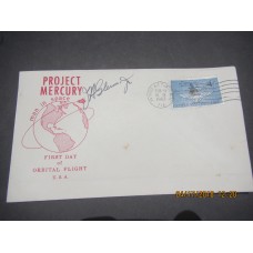 John Glenn Autograph- Post Marked February 20, 1962