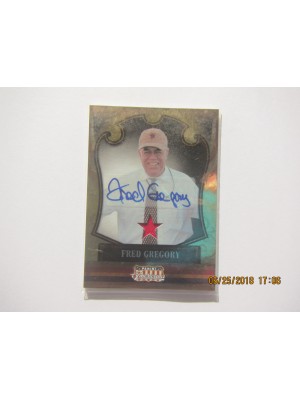 2011 Panini Fred Gregory Autograph