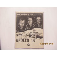 Apollo 16 Poster-Make The Descartes Scene