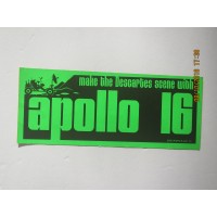 Apollo 16 Sticker-Make The Descartes Scene With 