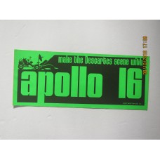 Apollo 16 Sticker-Make The Descartes Scene With 